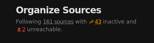 Feedly Sources